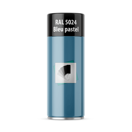 bombe de peinture ral 5024 bleu pastel
