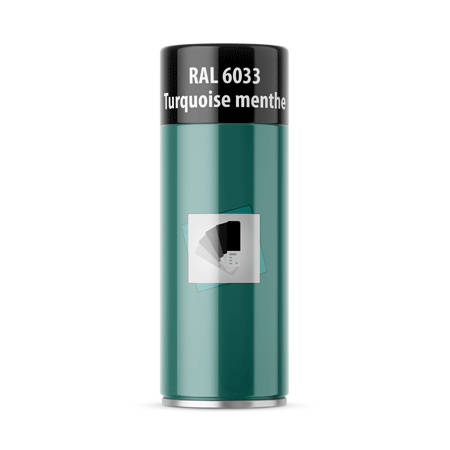 bombe de peinture ral 6033 vert turquoise menthe