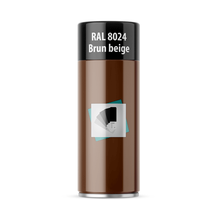 bombe de peinture ral 8024 brun beige