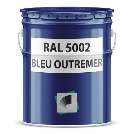 pot de peinture ral 5002 bleu outremer