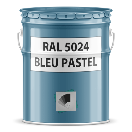 pot de peinture ral 5024 bleu pastel