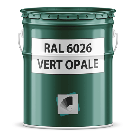 pot de peinture ral 6026 vert opale