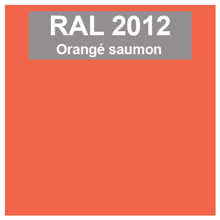 couleur ral 2012 orangé saumon