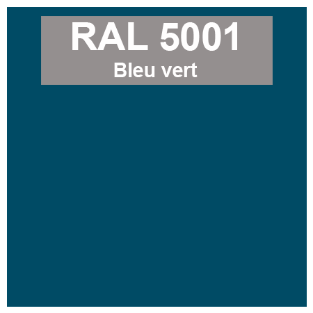 couleur ral 5001 bleu vert