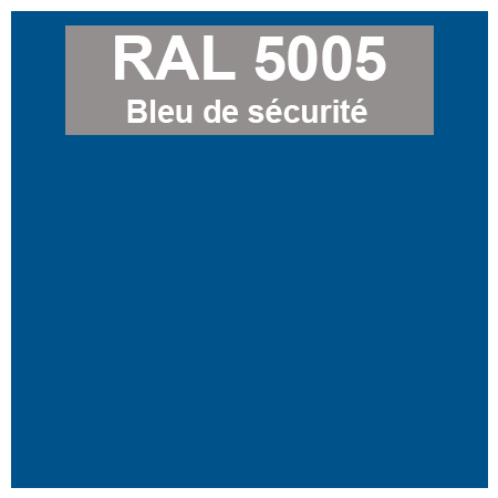 couleur ral 5005 bleu de sécurité