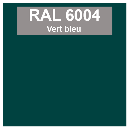 couleur ral 6004 vert bleu