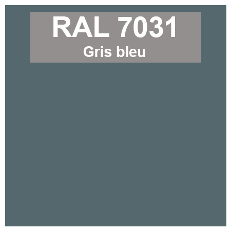 couleur ral 7031 gris bleu