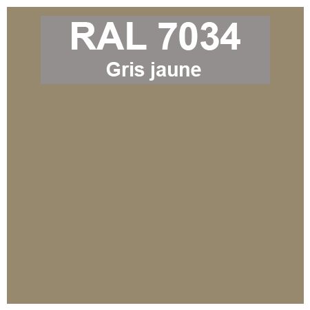 couleur ral 7034 gris jaune