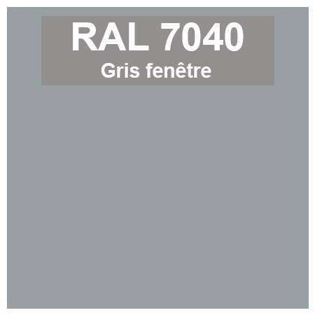 couleur ral 7040 gris fenêtre