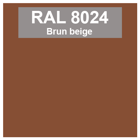 couleur ral 8024 brun beige
