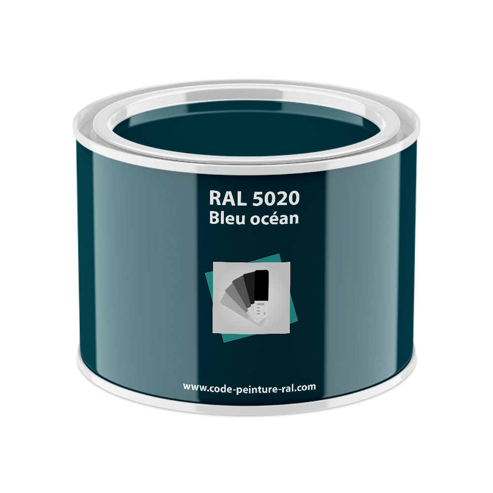 Pot RAL 5020 Bleu océan