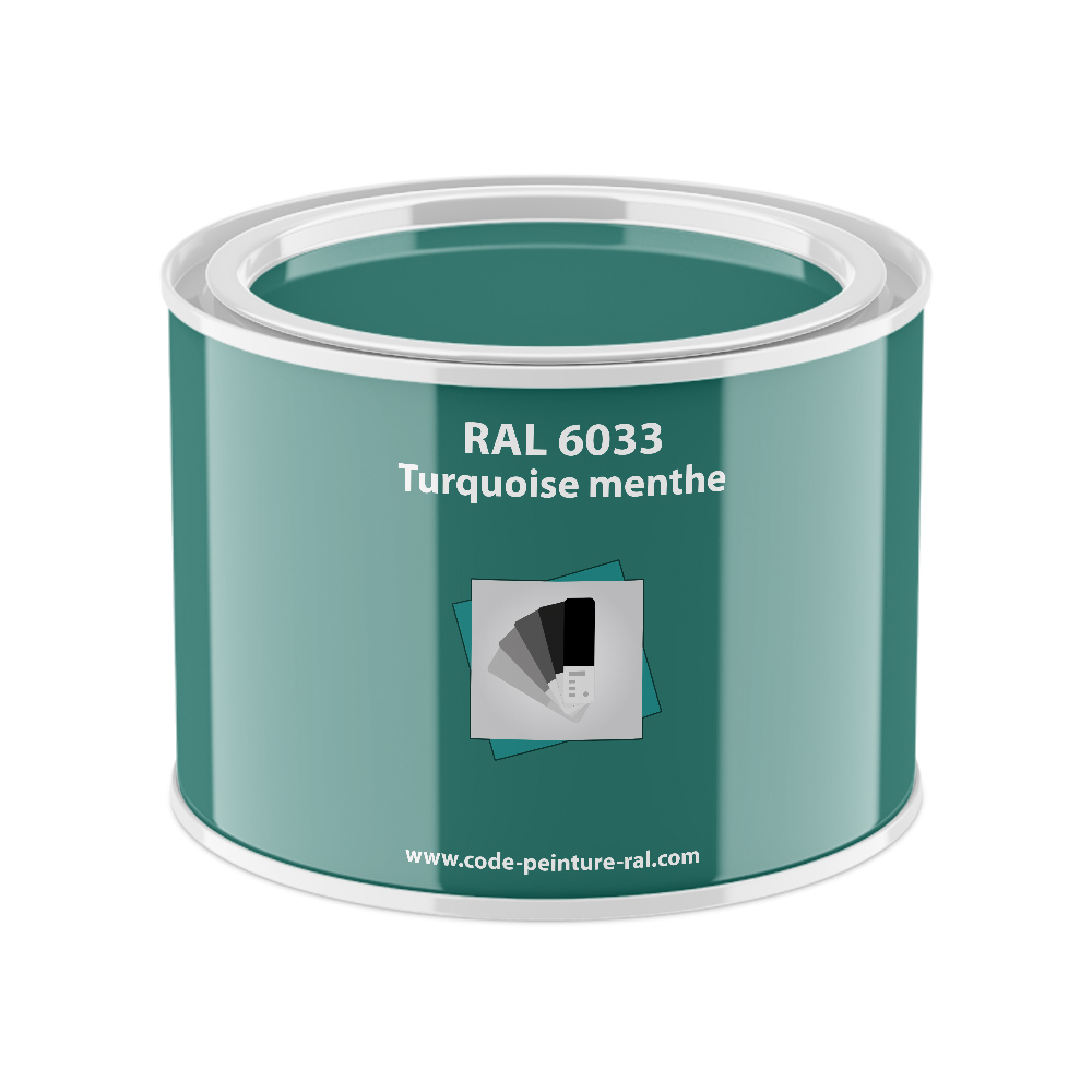 Pot RAL 6033 Turquoise menthe