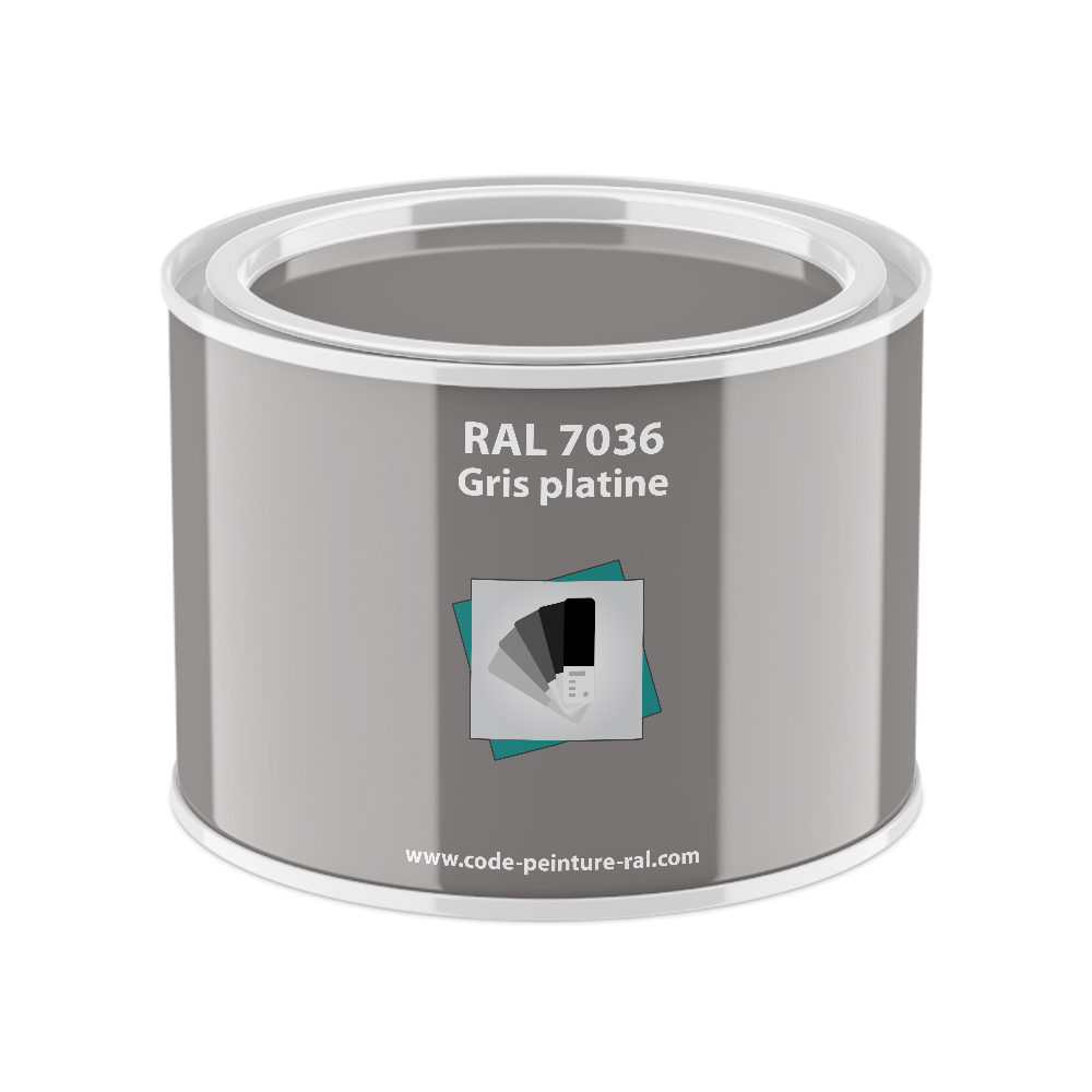 Pot RAL 7036 Gris platine