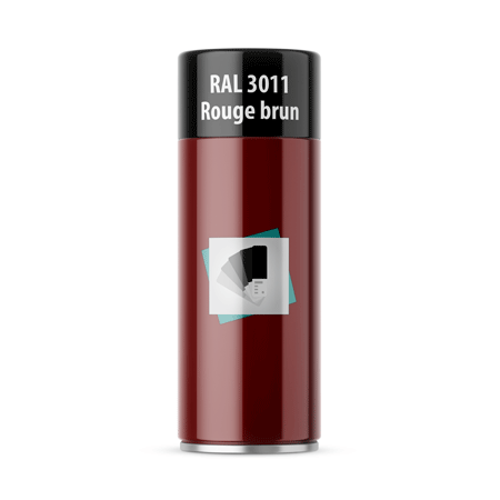 bombe de peinture ral 3011 rouge brun