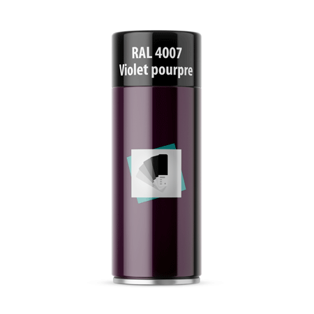 bombe de peinture ral 4007 violet pourpre