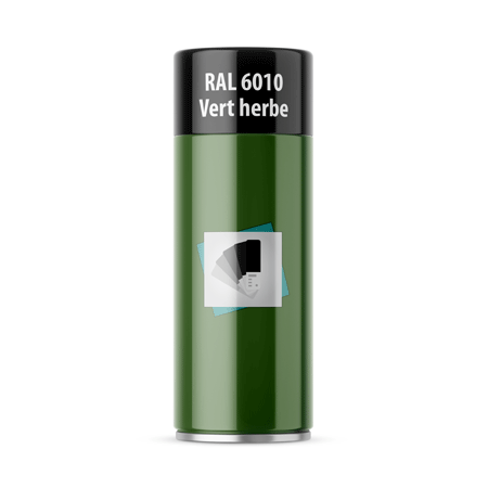 bombe de peinture ral 6010 vert herbe