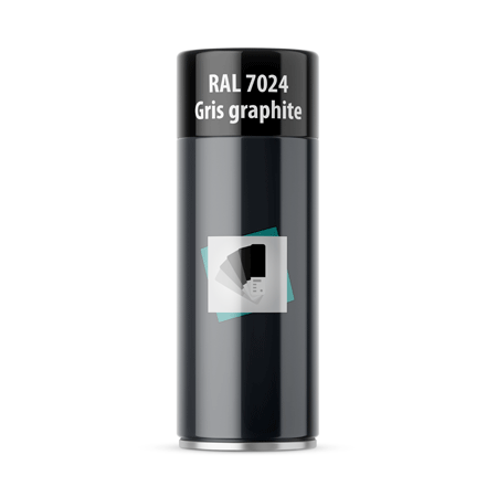 bombe de peinture ral 7024 gris graphite