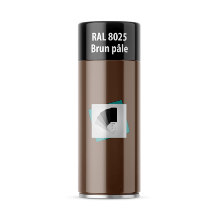 bombe de peinture ral 8025 brun pâle