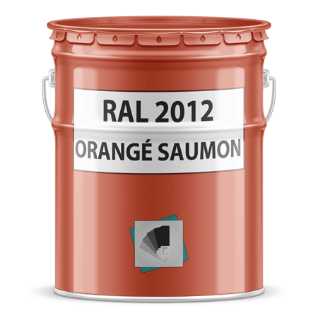 pot de peinture ral 2012 orangé saumon