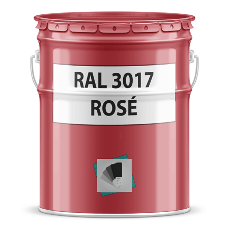 pot de peinture ral 3017 rouge rose