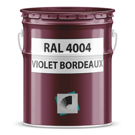 pot de peinture ral 4004 violet bordeaux