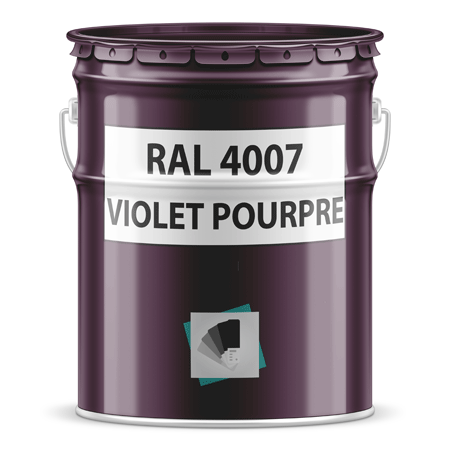 pot de peinture ral 4007 violet pourpre