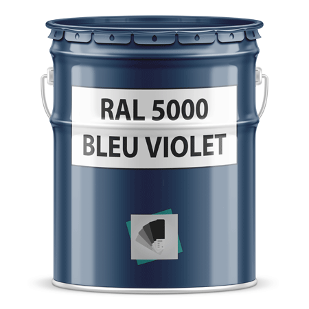 pot de peinture ral 5000 bleu violet