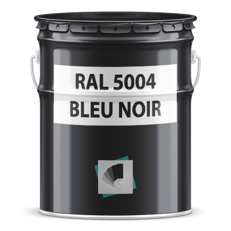 pot de peinture ral 5004 bleu noir