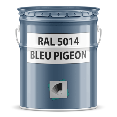 pot de peinture ral 5014 bleu pigeon