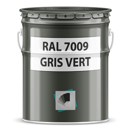 pot de peinture ral 7009 gris vert