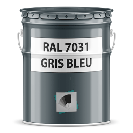 pot de peinture ral 7031 gris bleu