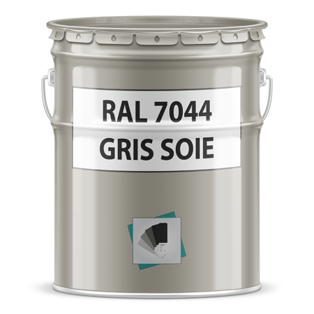 pot de peinture ral 7044 gris soie