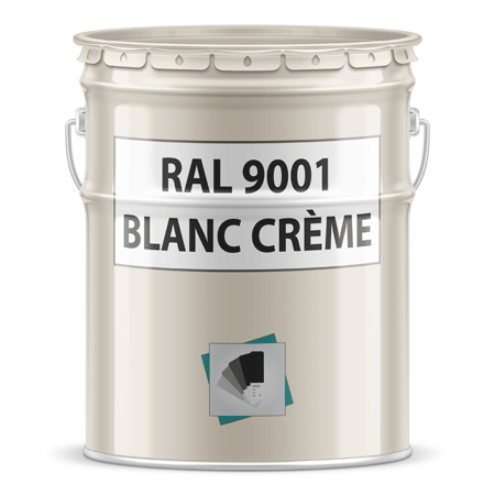 pot de peinture ral 9001 blanc crème