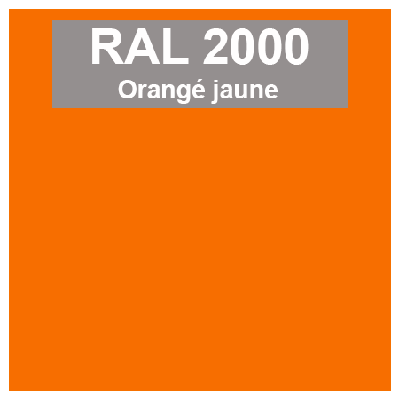 Teinte Ral Par Couleur Dominante Orange Code Peinture Ral