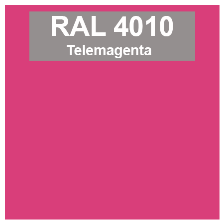 Code teinte RAl 4010 Télémagenta