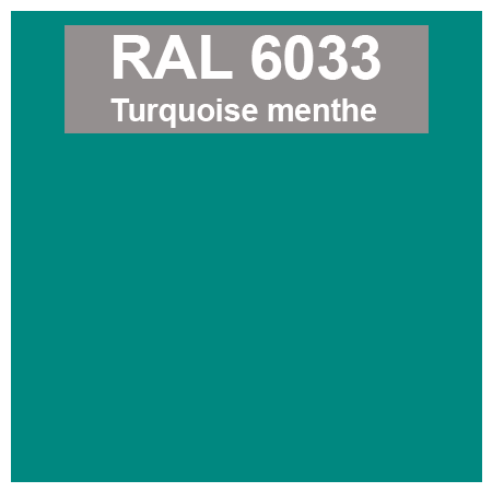 couleur ral 6033 vert turquoise menthe
