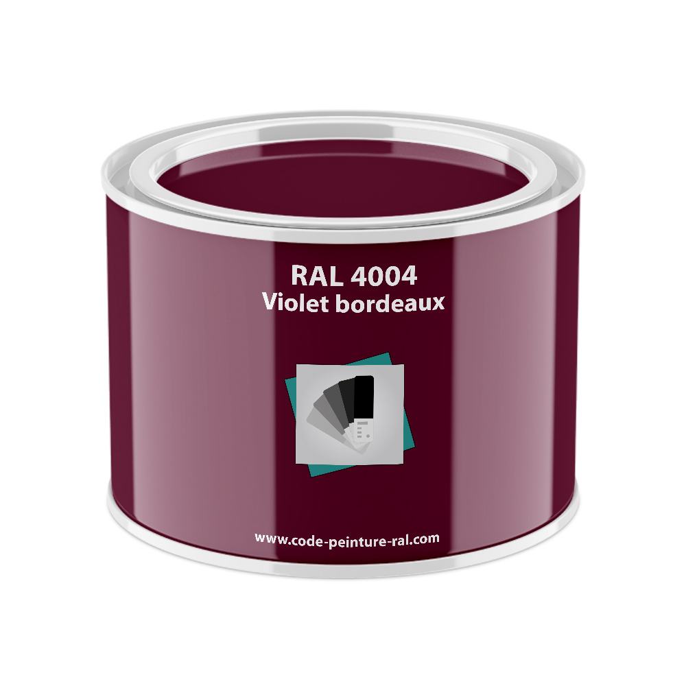 Pot RAL 4004 Violet bordeaux