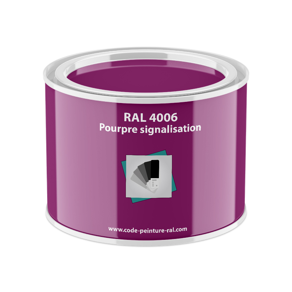 Pot RAL 4006 Pourpre signalisation