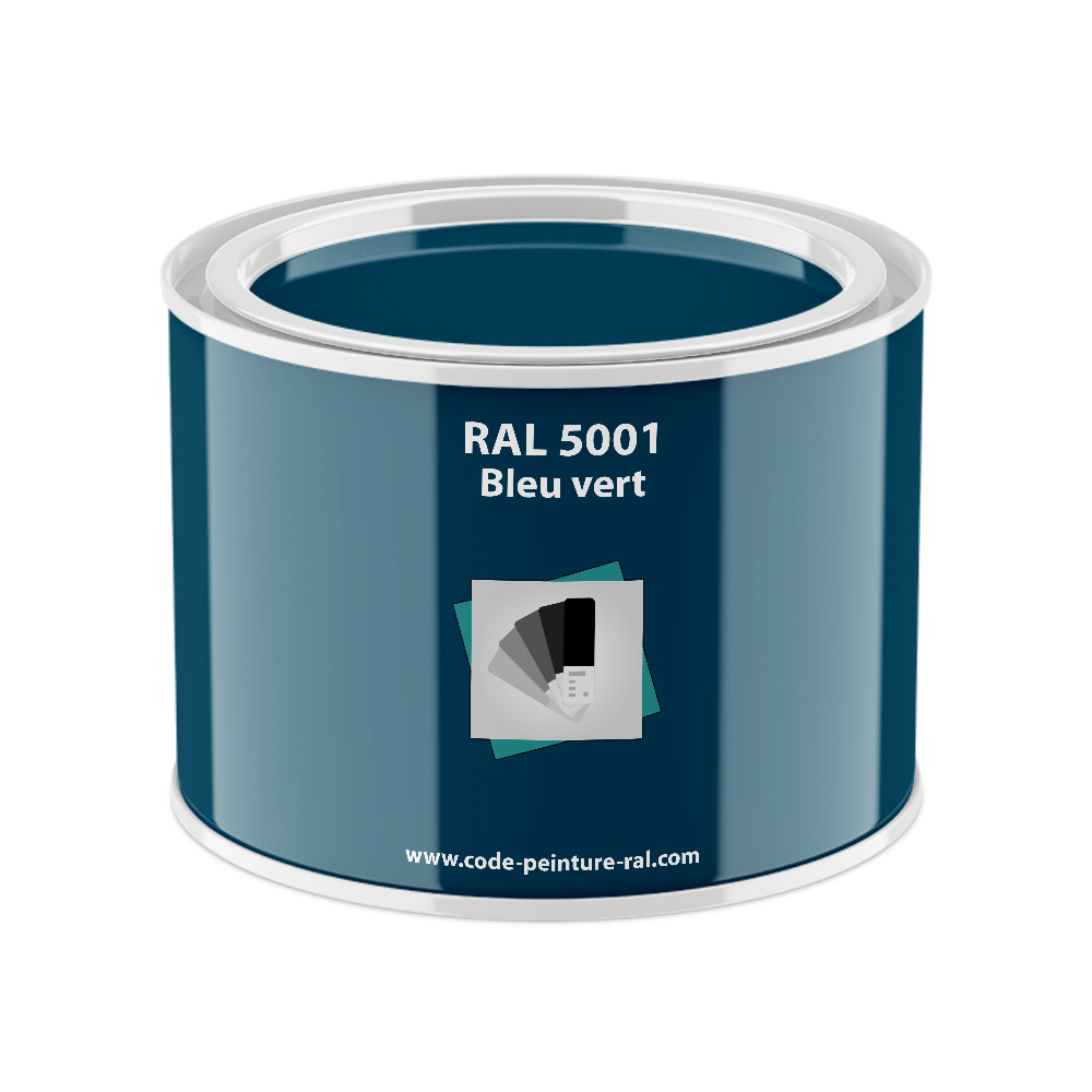 Pot RAL 5001 Bleu vert