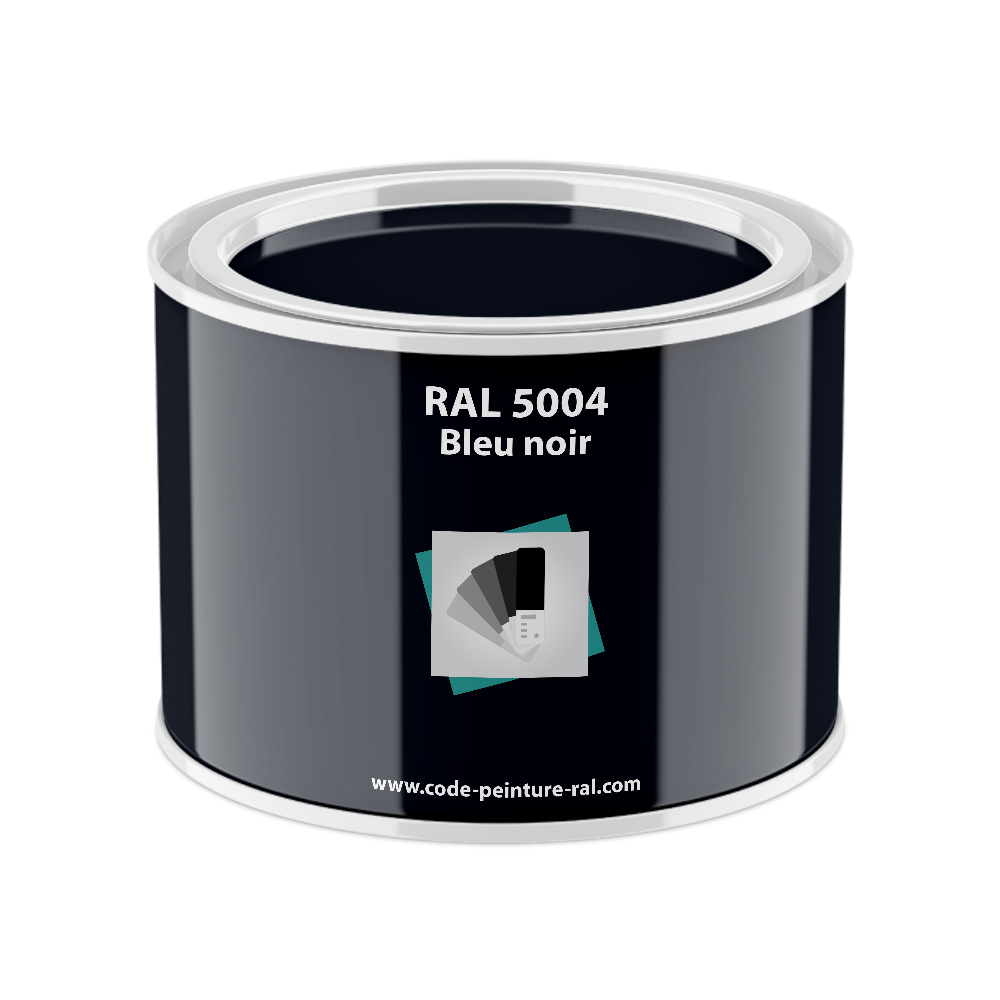 Pot RAL 5004 Bleu noir