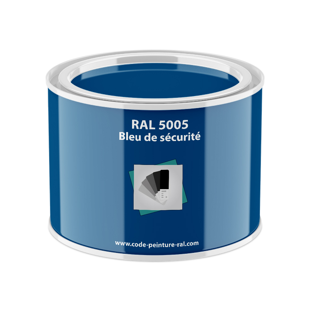 Pot RAL 5005 Bleu de sécurité