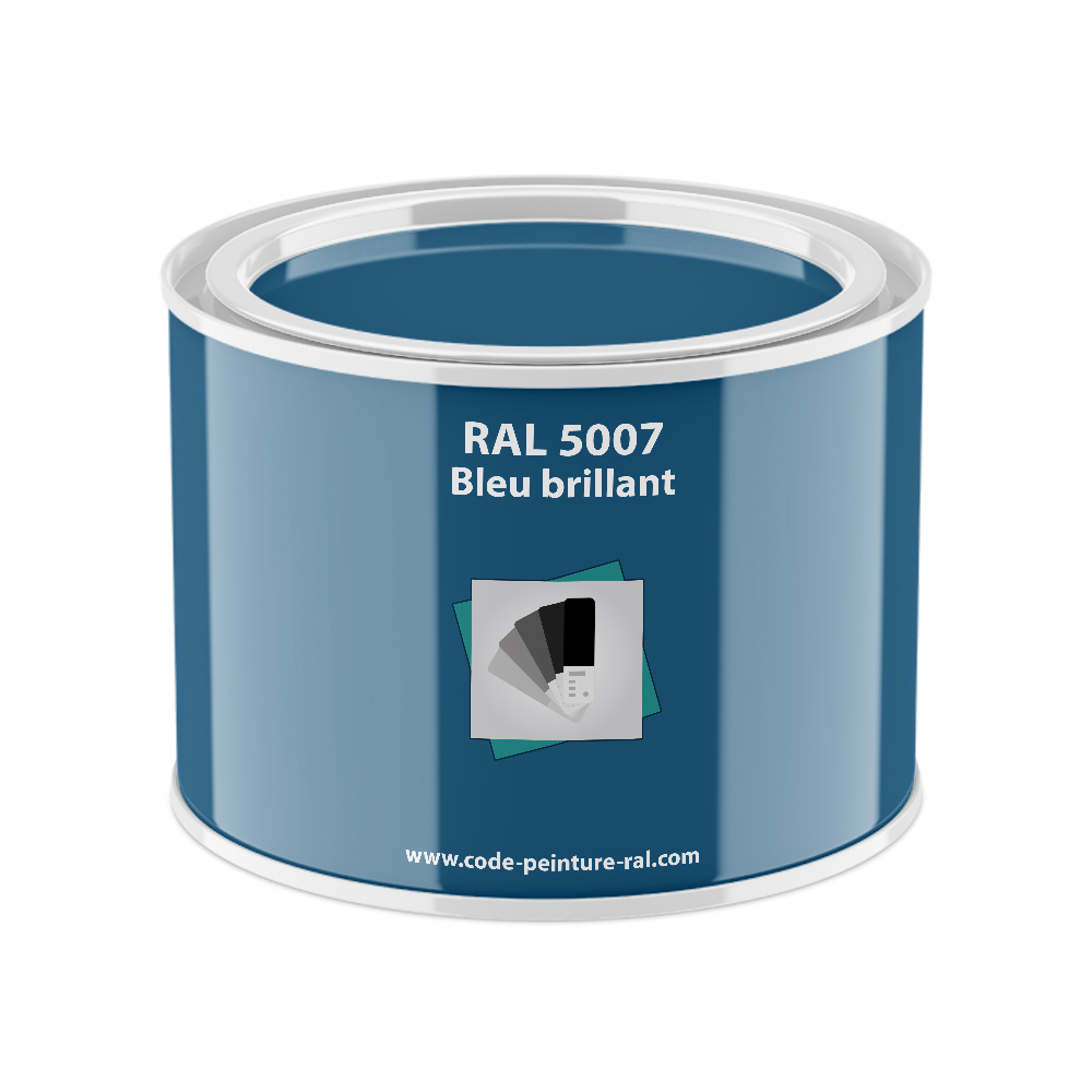 Pot RAL 5007 Bleu brillant
