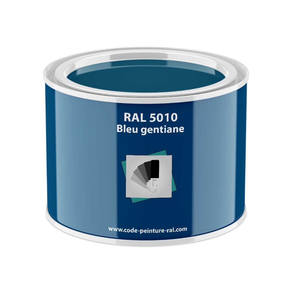 Pot RAL 5010 bleu gentiane