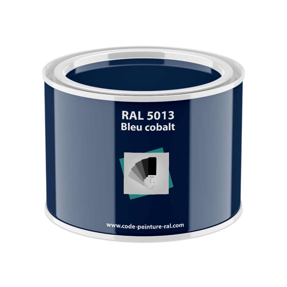 Pot RAL 5013 Bleu cobalt