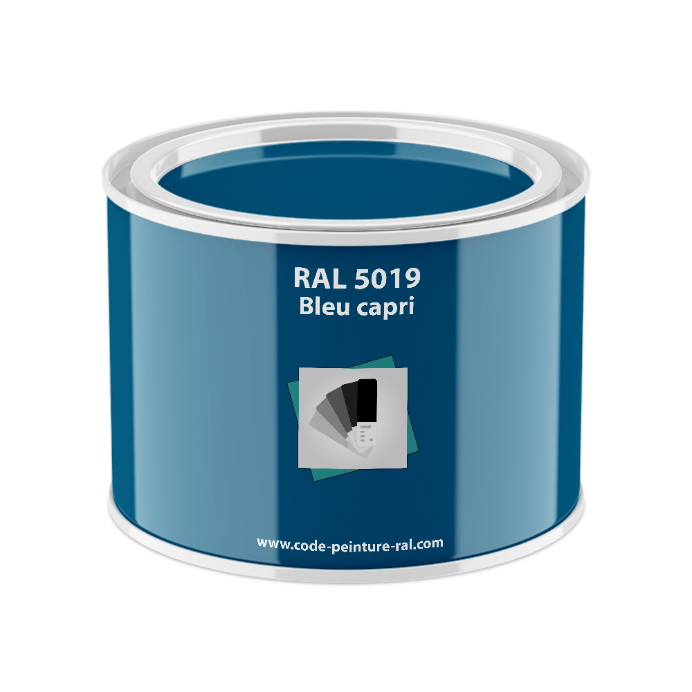 Pot RAL 5019 Bleu capri