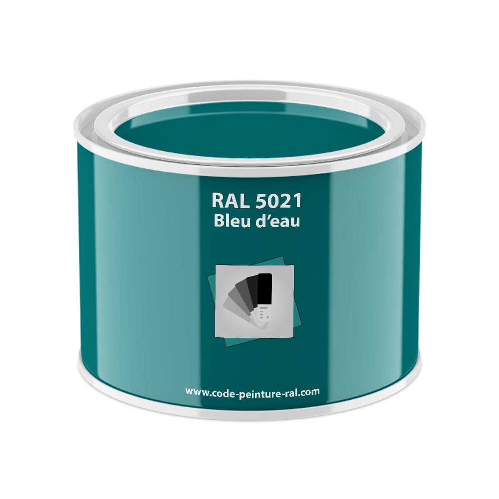Pot RAL 5021 Bleu d'eau