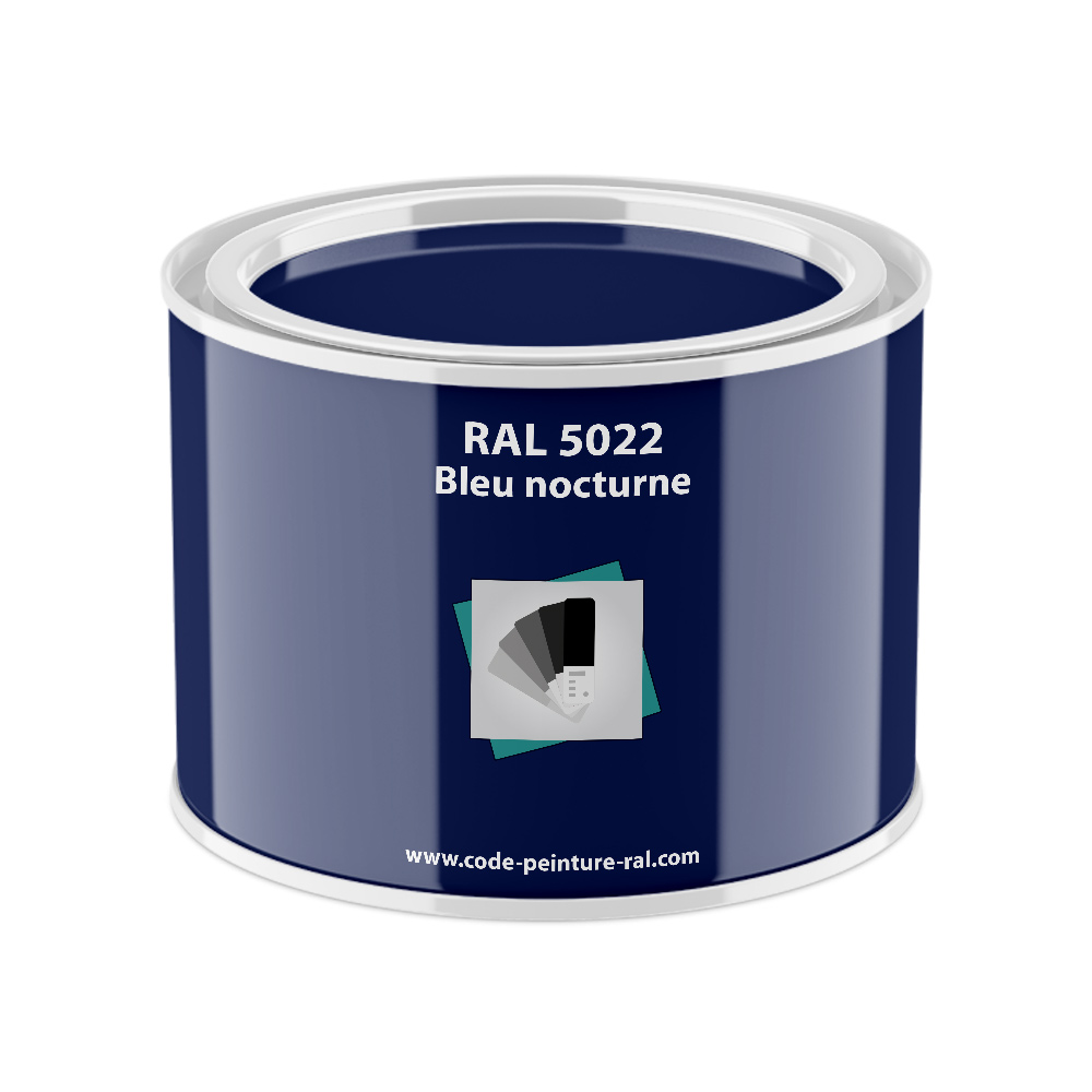 Pot RAL 5022 Bleu nocturne