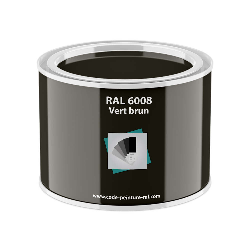 Pot RAL 6008 Vert brun