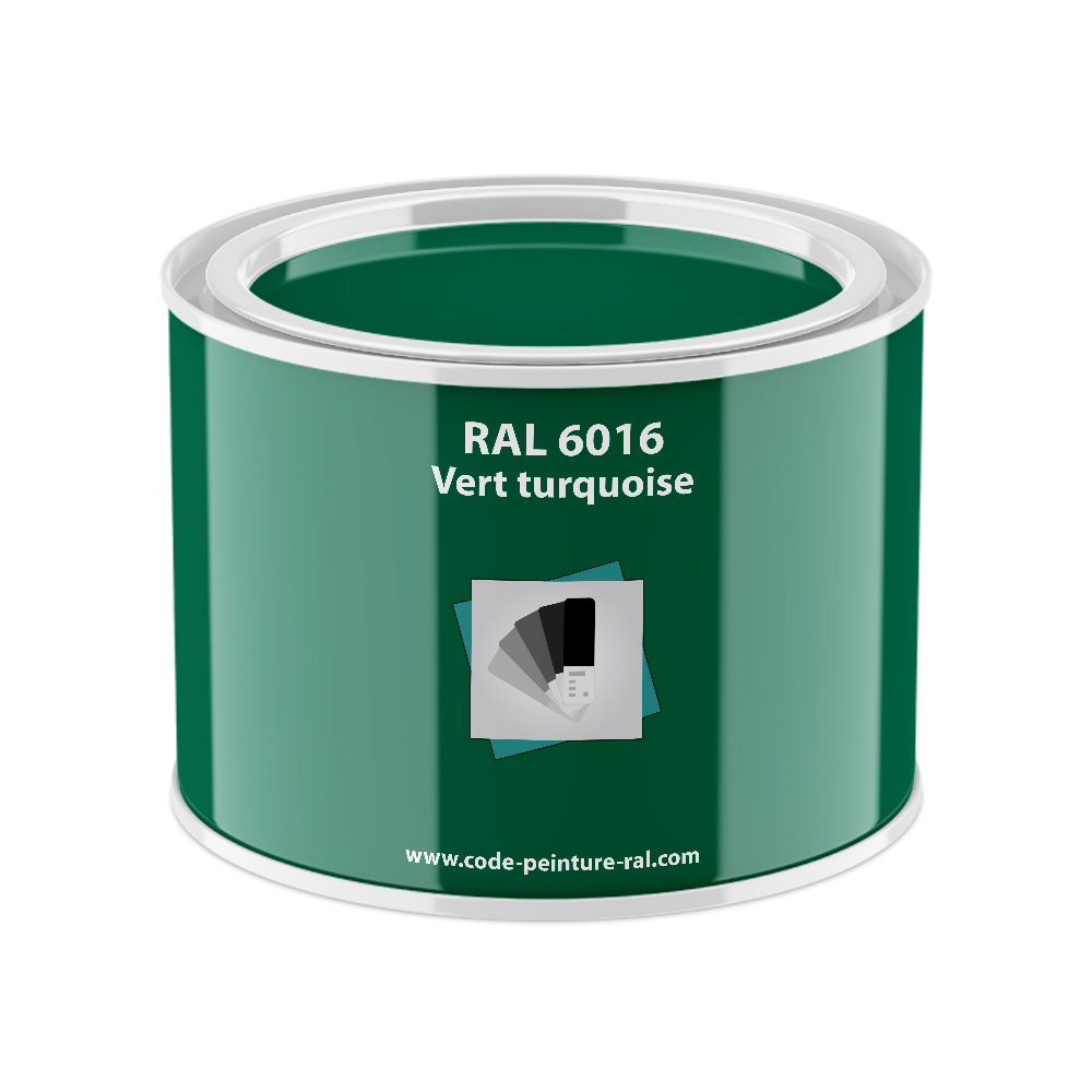 Pot RAL 6016 Vert turquoise