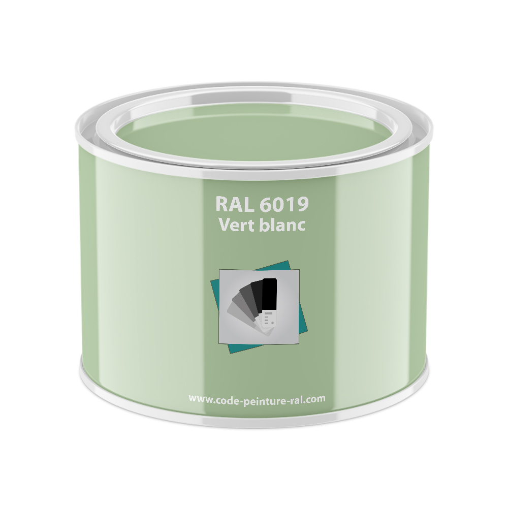Pot RAL 6019 Vert blanc